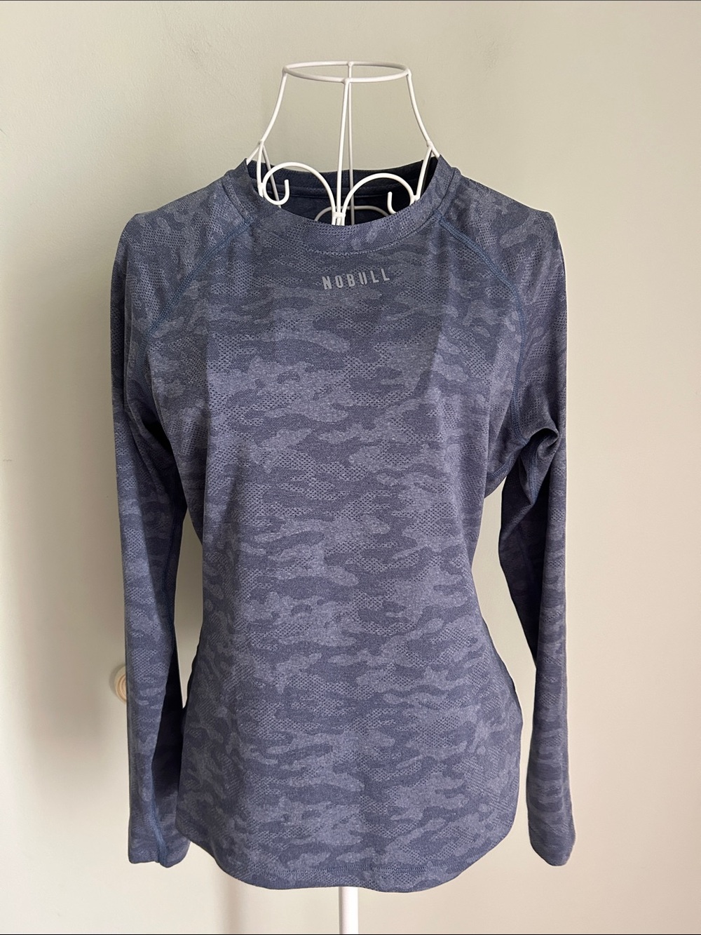 NOBULL Women's Long Sleeve Camo Performance Top